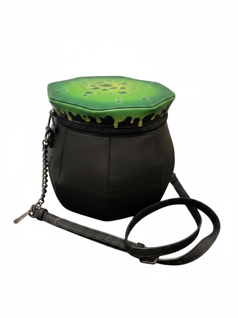 MAD Engine Black Culdron Crossbody Bag